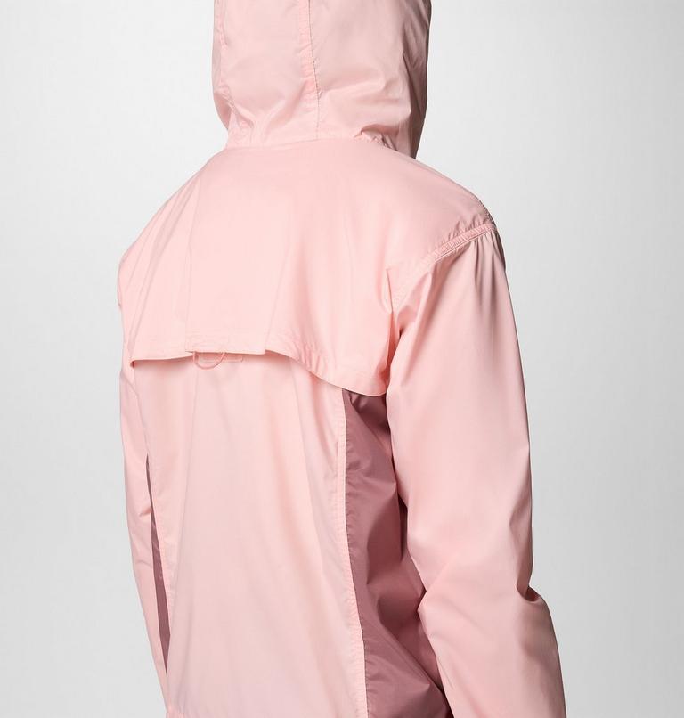 Women's Crested Canyon Windbreaker, Color: Pink Sand, Fig, image 5