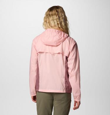 Women's Crested Canyon Windbreaker, Color: Pink Sand, Fig, image 6
