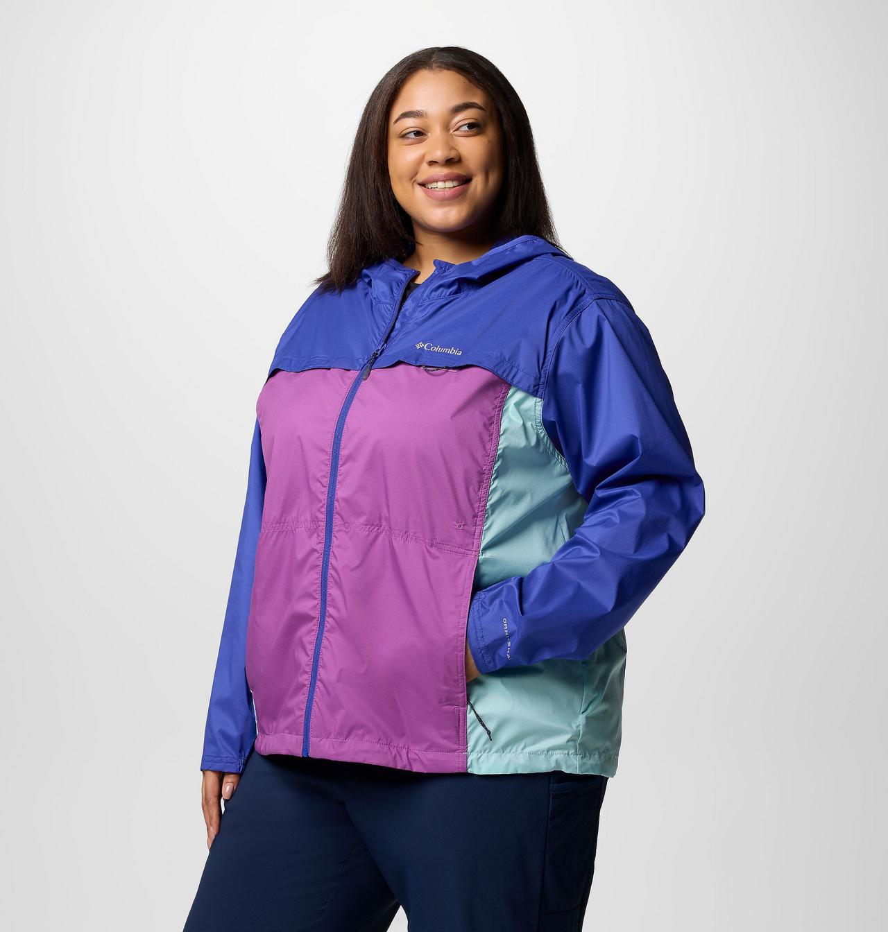 Women's Crested Canyon™ Windbreaker - Plus Size 3
