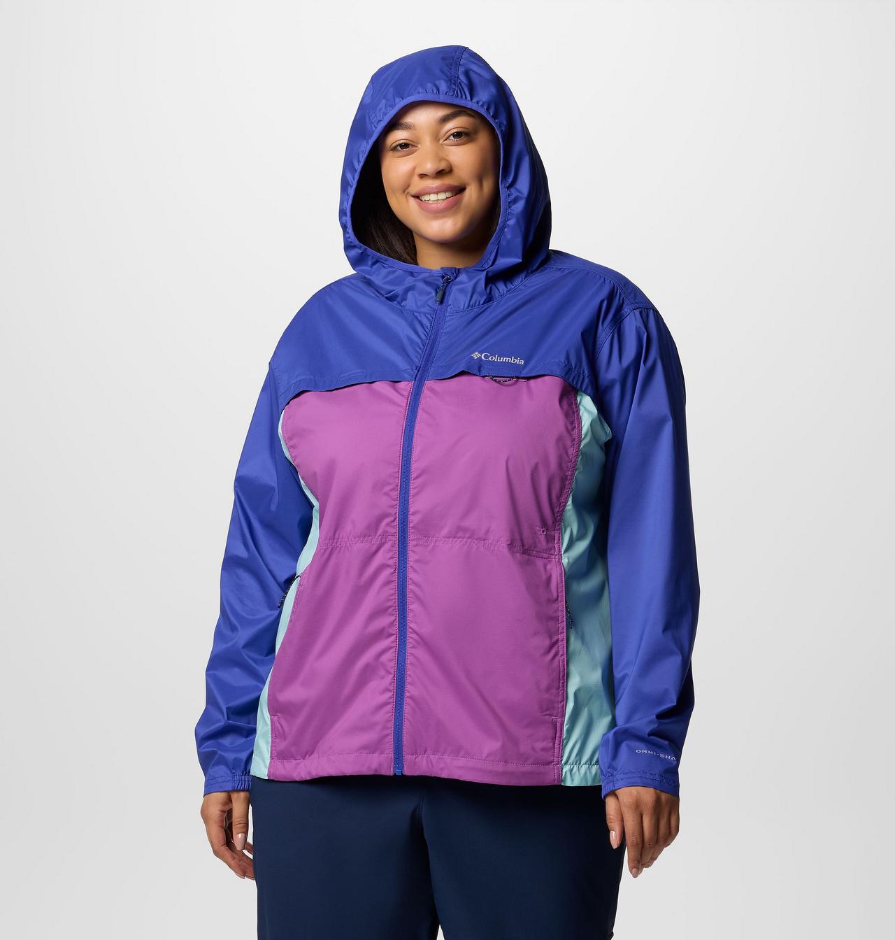 Women's Crested Canyon™ Windbreaker - Plus Size 7
