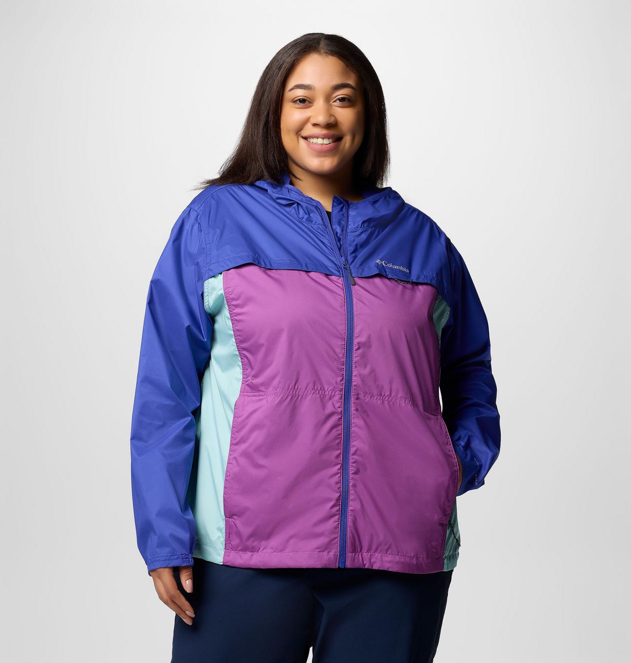Women's Crested Canyon™ Windbreaker - Plus Size 1