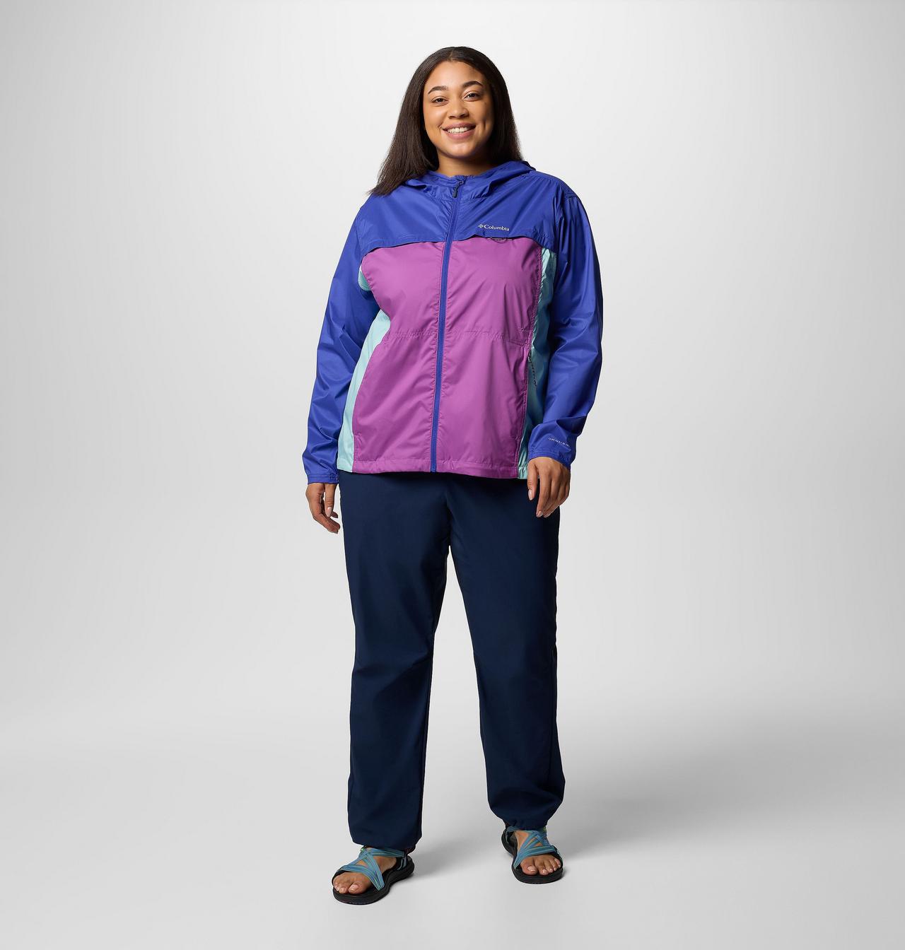 Women's Crested Canyon™ Windbreaker - Plus Size 8