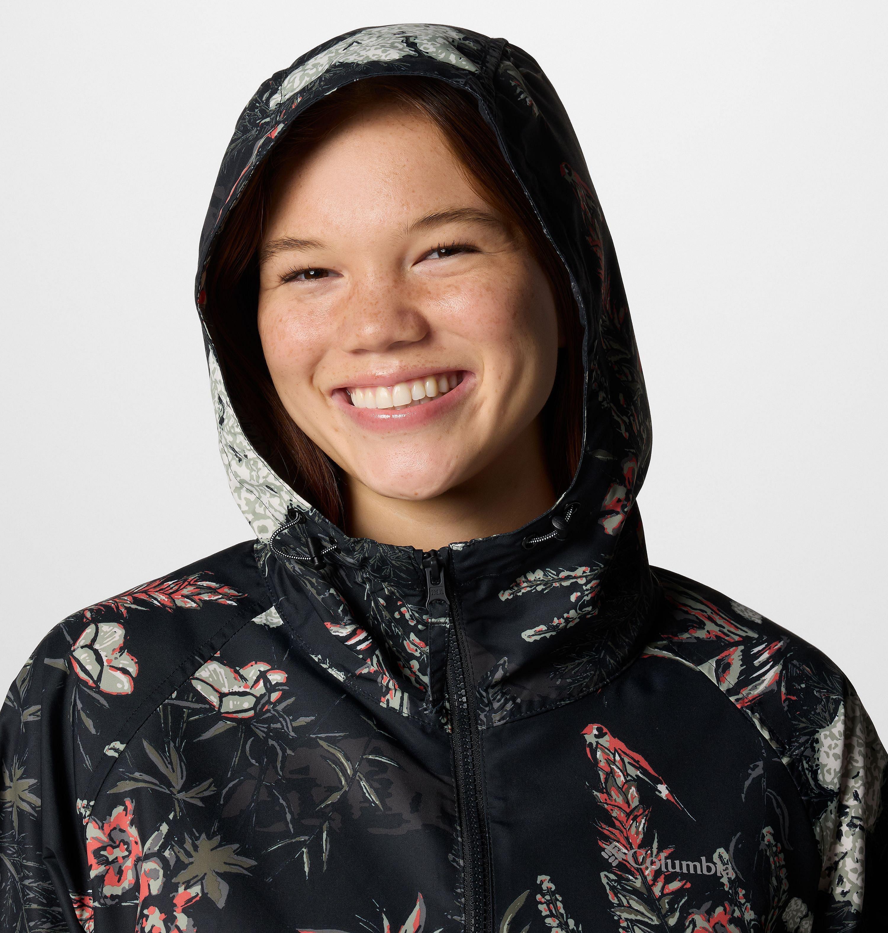 Women's Spire Valley™ Printed Windbreaker | 010 | S 4