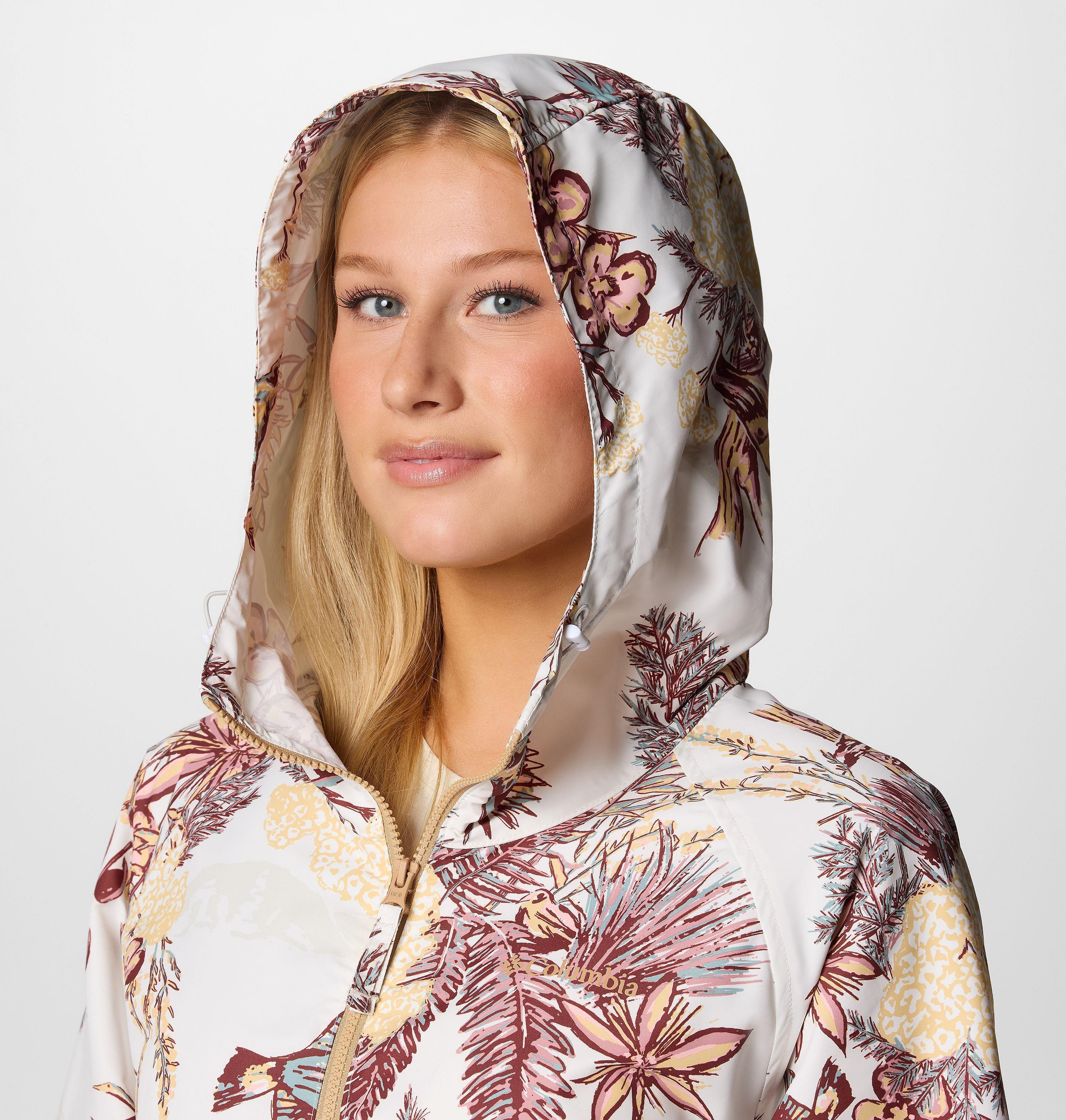 Women's Spire Valley Printed Windbreaker 4