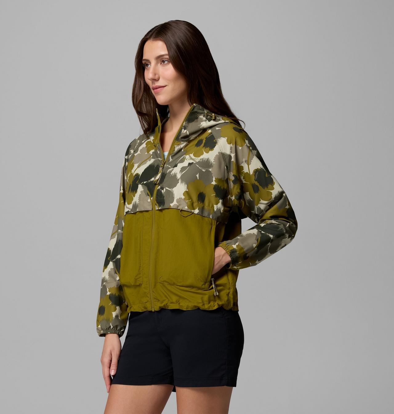 Women's Spire Valley™ Printed Windbreaker | 379 | XL 4