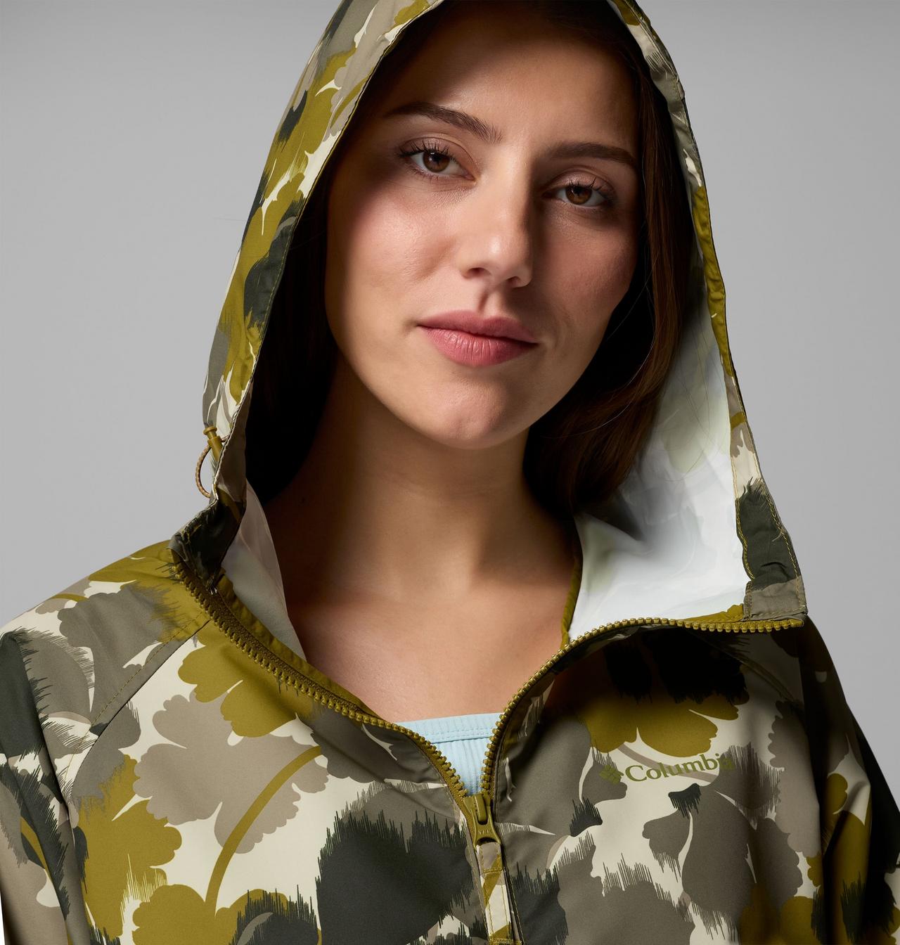 Women's Spire Valley™ Printed Windbreaker | 379 | XL 6