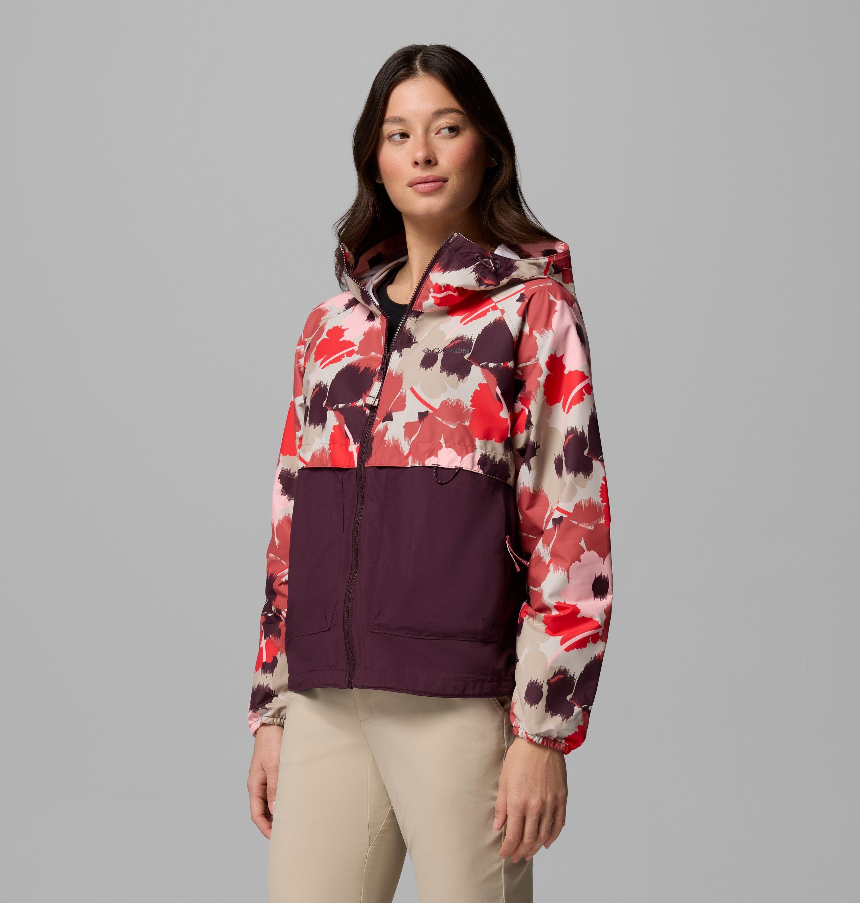 Women's Spire Valley Printed Windbreaker 4