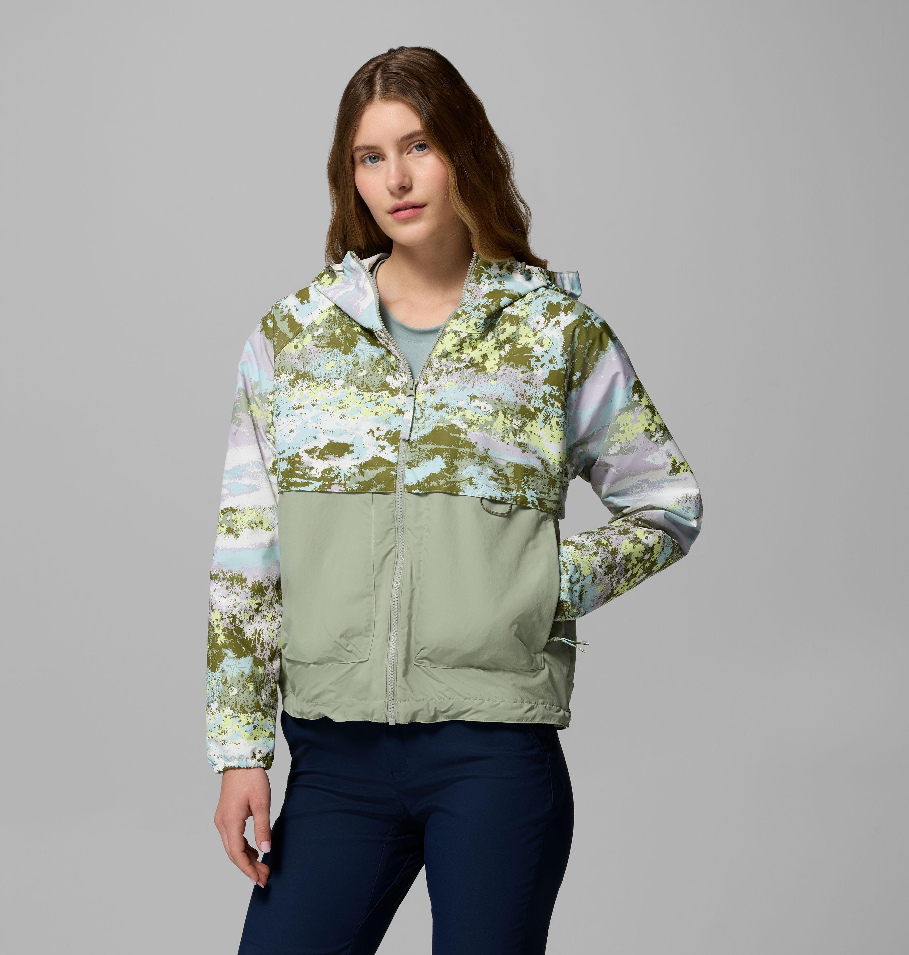 Women's Spire Valley Printed Windbreaker 4