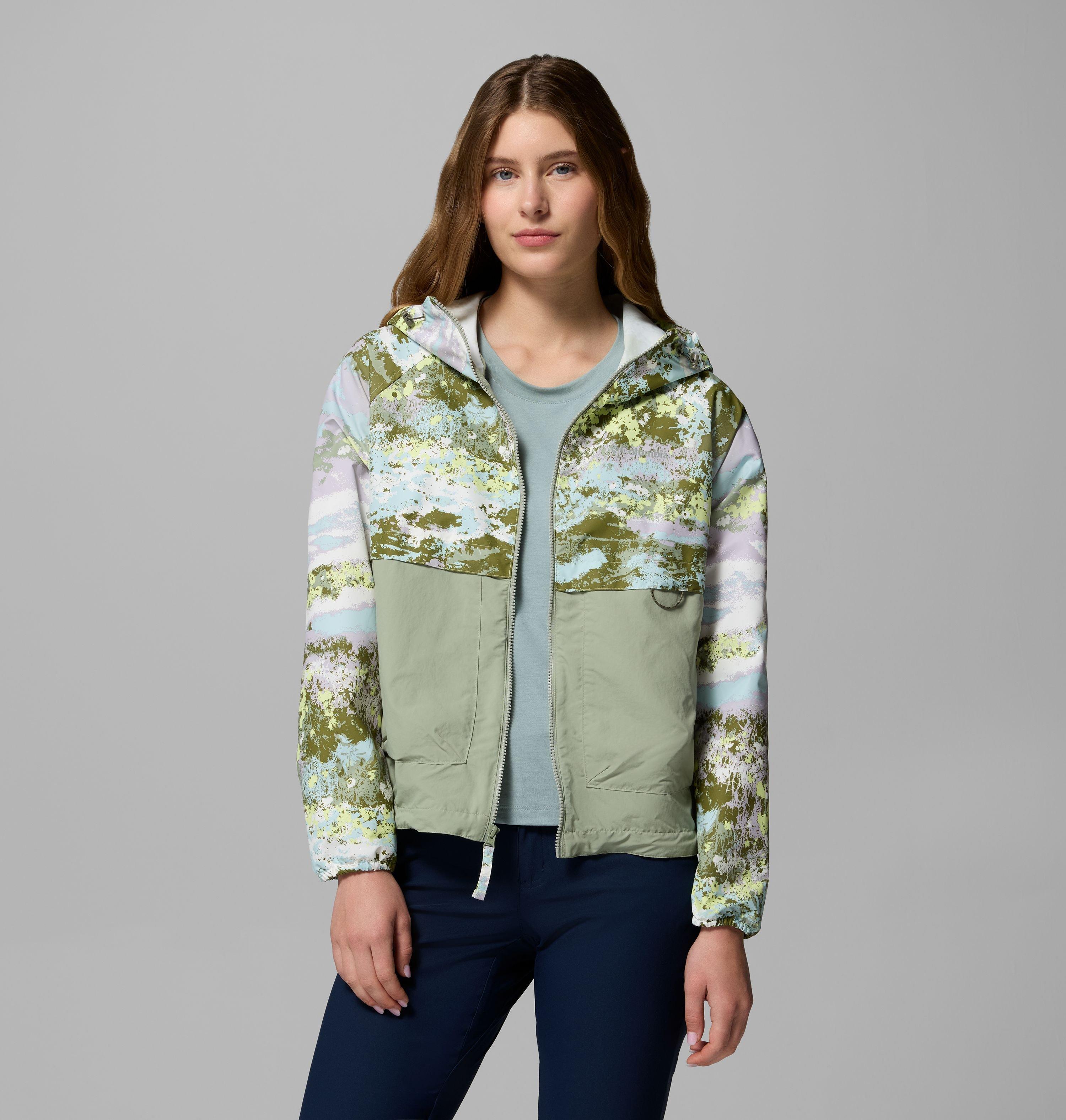 Women's Spire Valley Printed Windbreaker 5