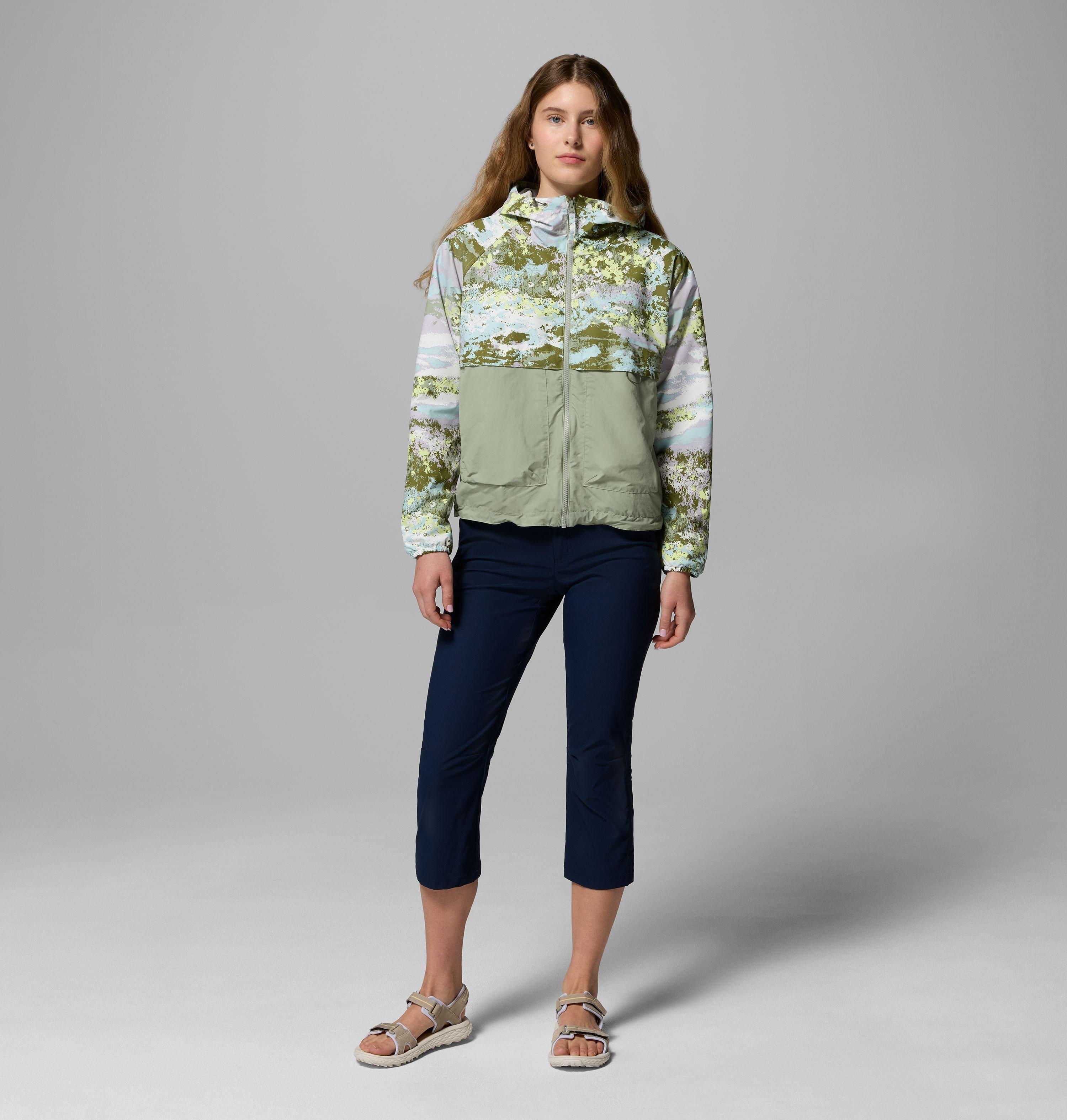 Women's Spire Valley Printed Windbreaker 2