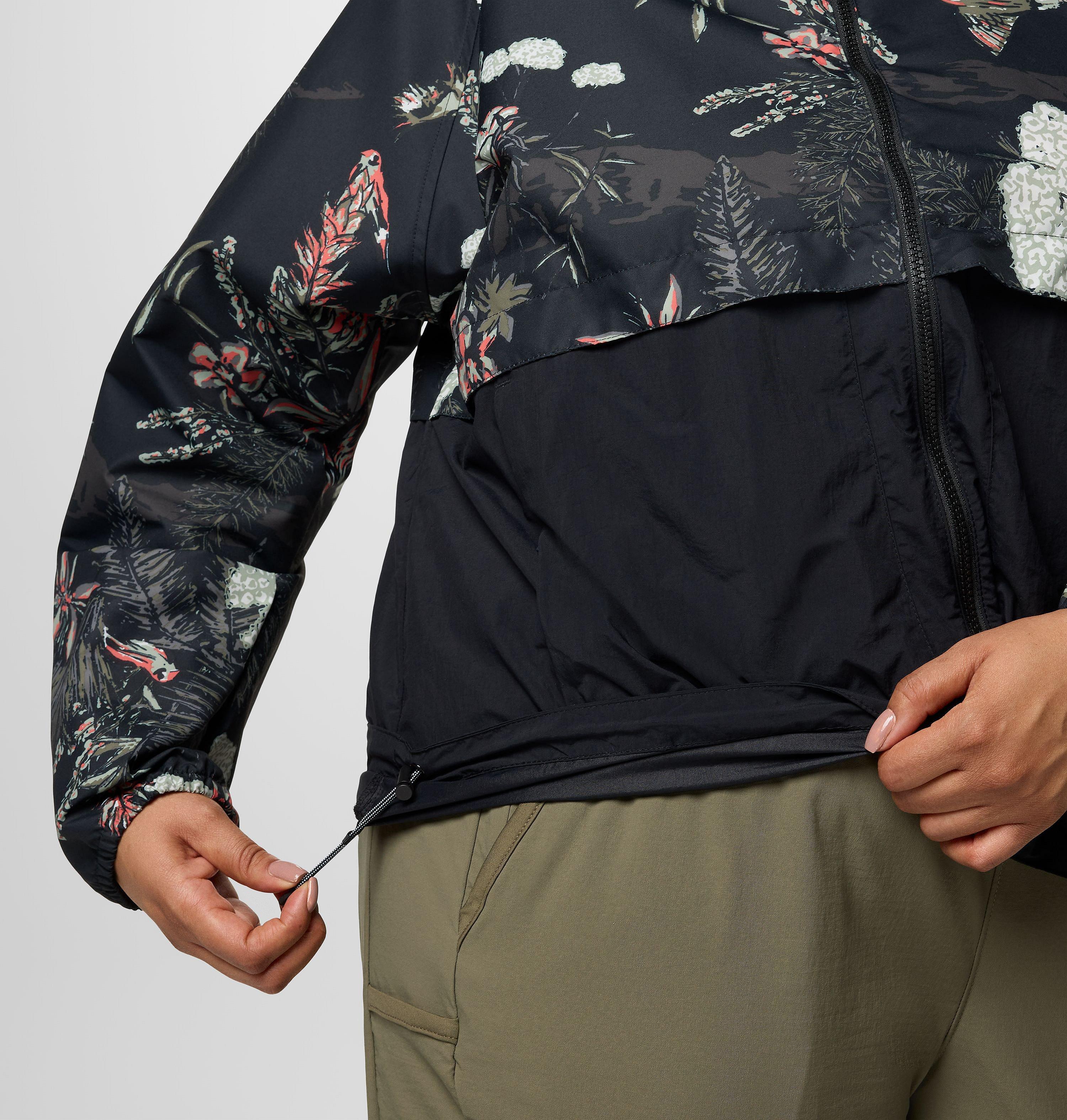 Women's Spire Valley™ Printed Windbreaker - Plus Size | 010 | 2X 5
