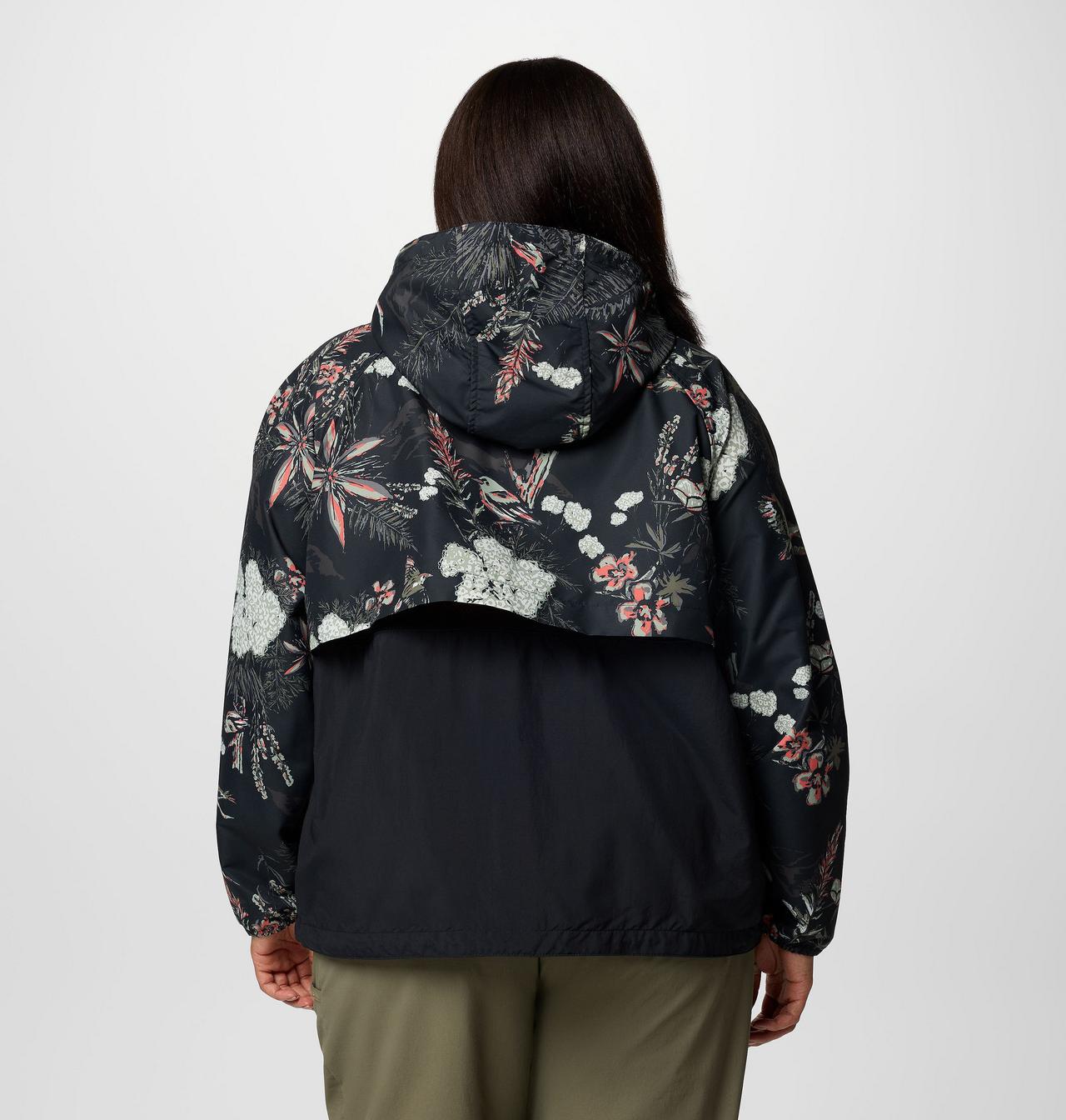 Women's Spire Valley™ Printed Windbreaker - Plus Size 2