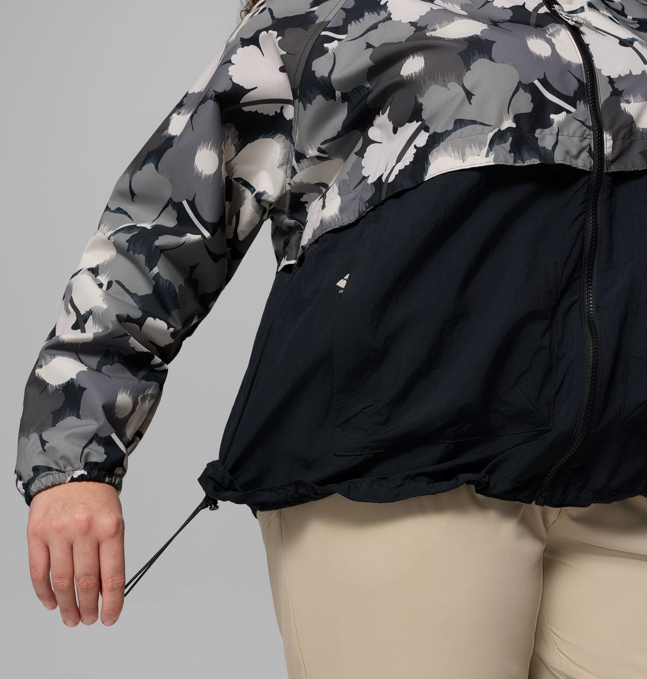 ジャケット・アウター plumeria Women's Spire Valley Printed Windbreaker - Plus Size | Columbia