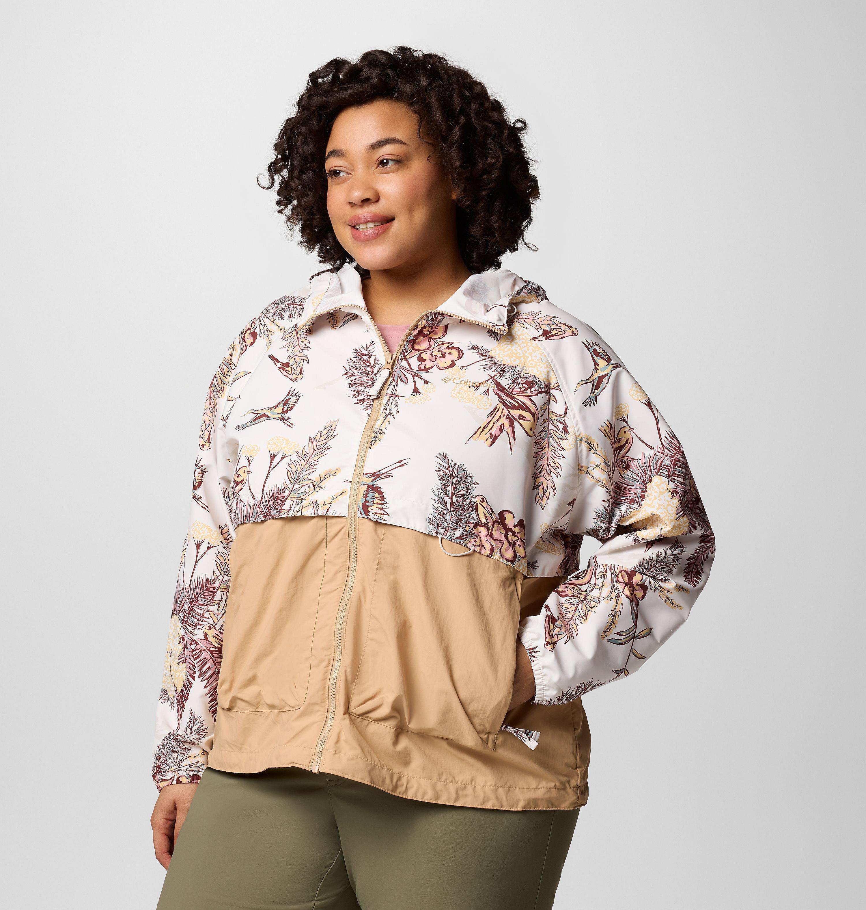 Women's Spire Valley Printed Windbreaker - Plus Size 3
