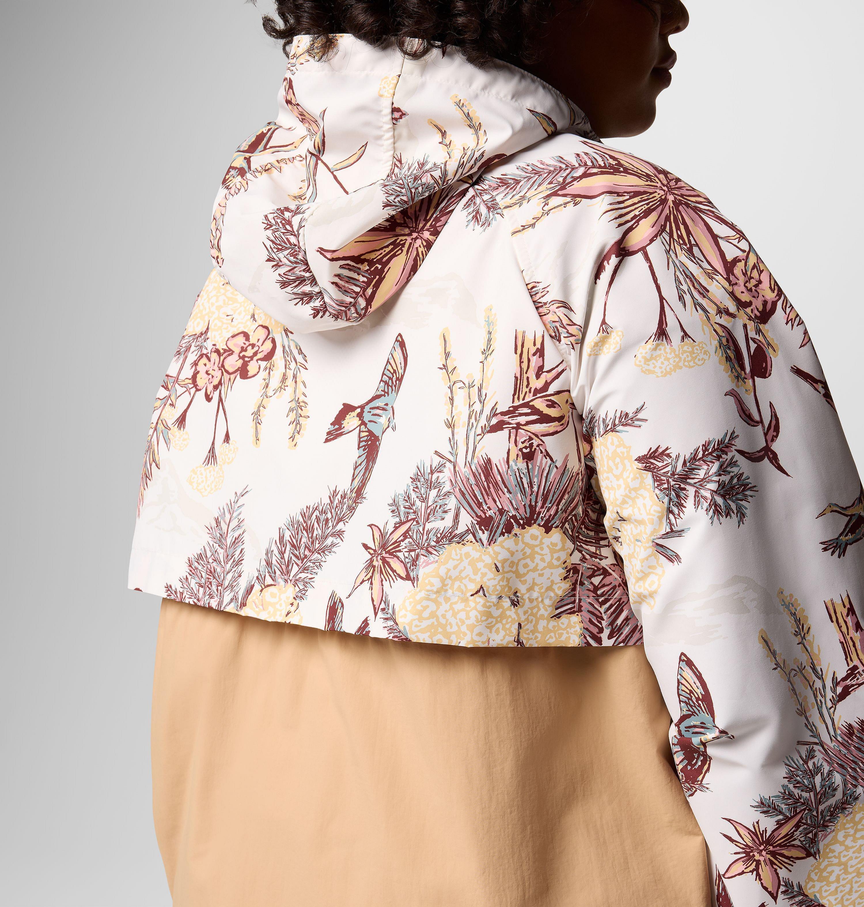 Women's Spire Valley Printed Windbreaker - Plus Size 5