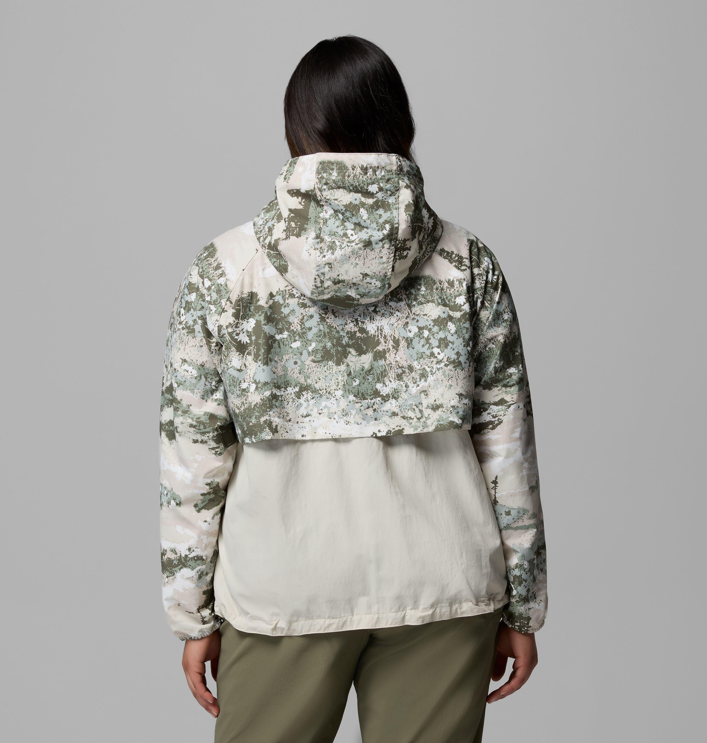 Women's Spire Valley Printed Windbreaker - Plus Size 3