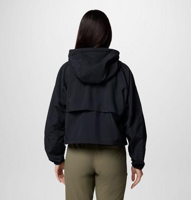 Spire Valley Cropped Windbreaker, Color: Black, image 2