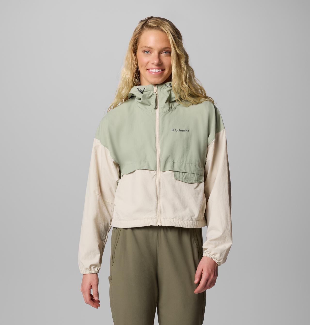 Women's Spire Valley™ Cropped Hooded Windbreaker |