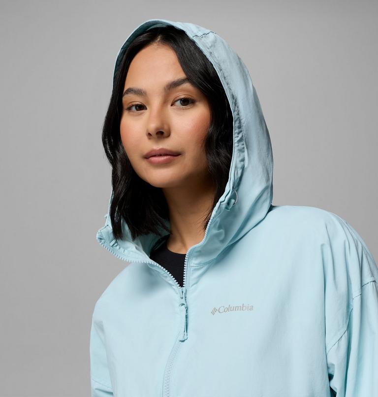 Coupe-vent Court &agrave; Capuche Spire Valley Femme, Color: Marine Light, image 6