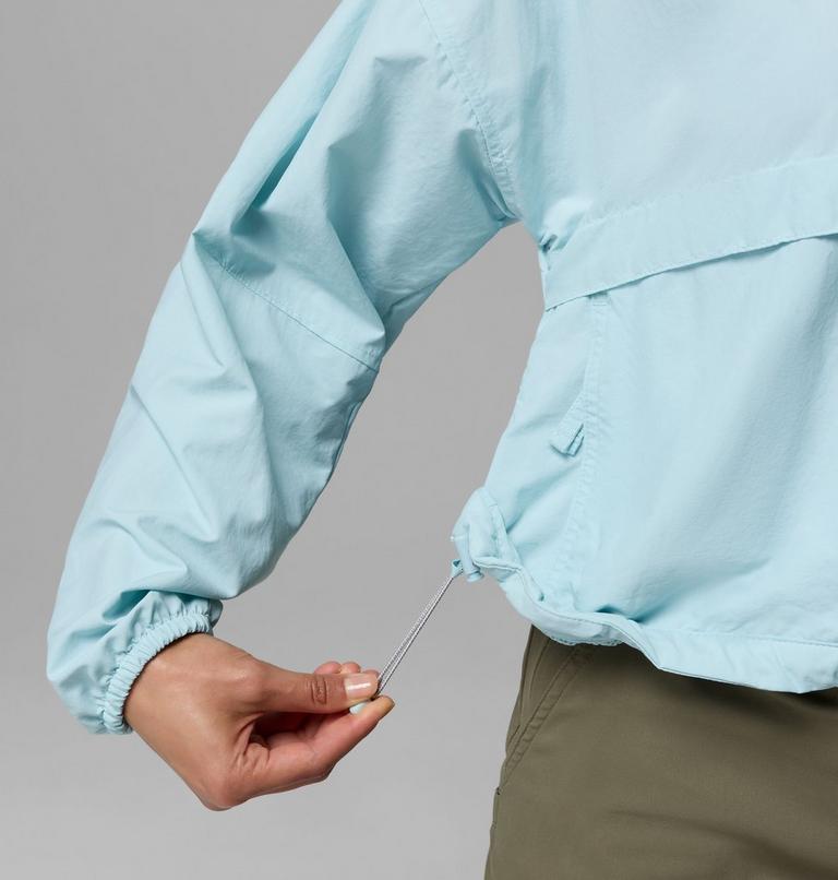 Coupe-vent Court &agrave; Capuche Spire Valley Femme, Color: Marine Light, image 8