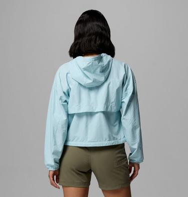 Coupe-vent Court &agrave; Capuche Spire Valley Femme, Color: Marine Light, image 3