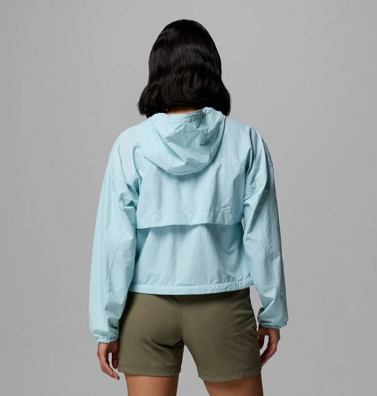 Coupe-vent Court &agrave; Capuche Spire Valley Femme, Color: Marine Light, image 3