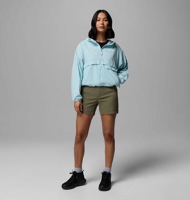 Coupe-vent Court &agrave; Capuche Spire Valley Femme, Color: Marine Light, image 2