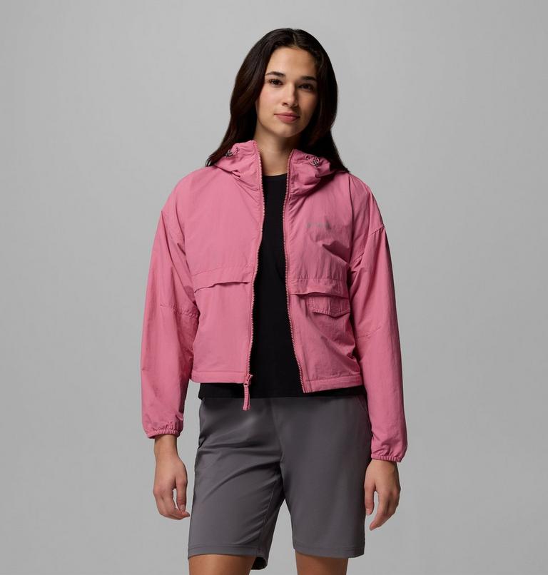 Coupe-vent Court &agrave; Capuche Spire Valley Femme, Color: Rosette, image 5