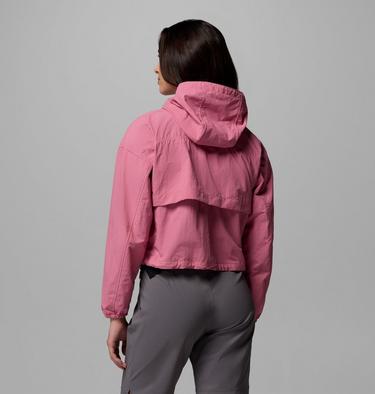 Coupe-vent Court &agrave; Capuche Spire Valley Femme, Color: Rosette, image 3