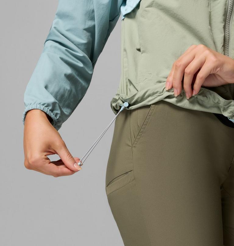 Women's Spire Valley Windbreaker, Color: Safari, Marine Light, Crushed Blue, image 7