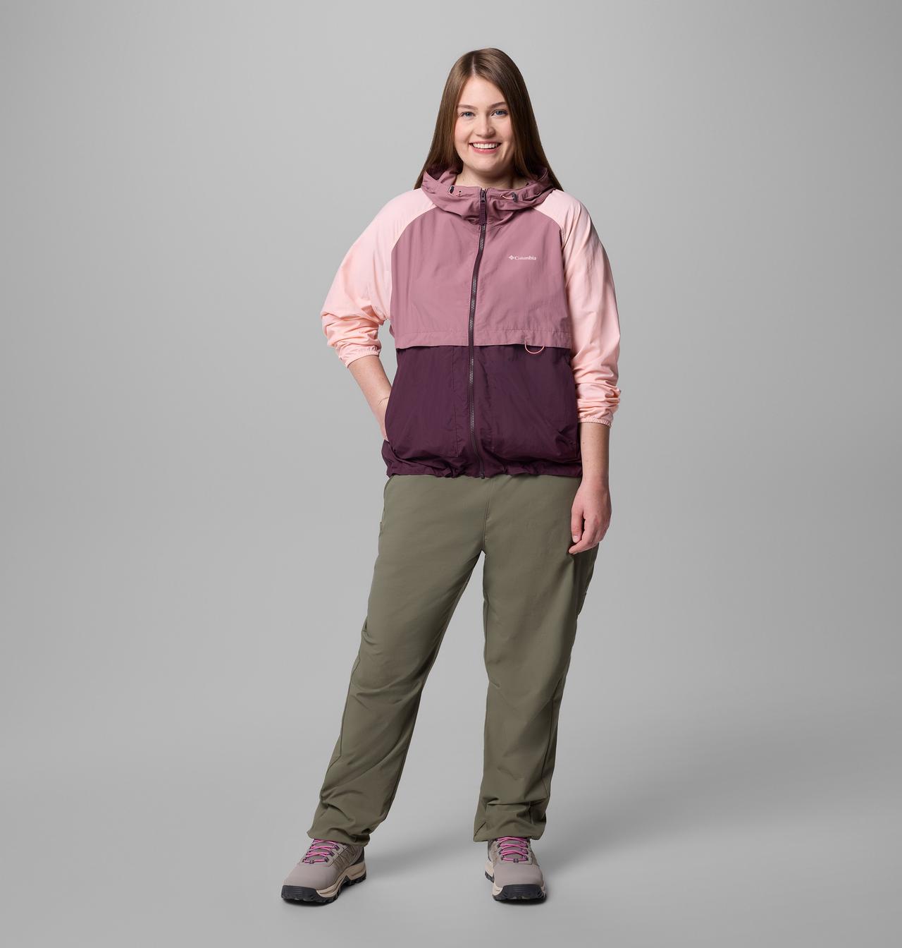 Women's Spire Valley™ Windbreaker - Plus Size | 607 | 3X 7