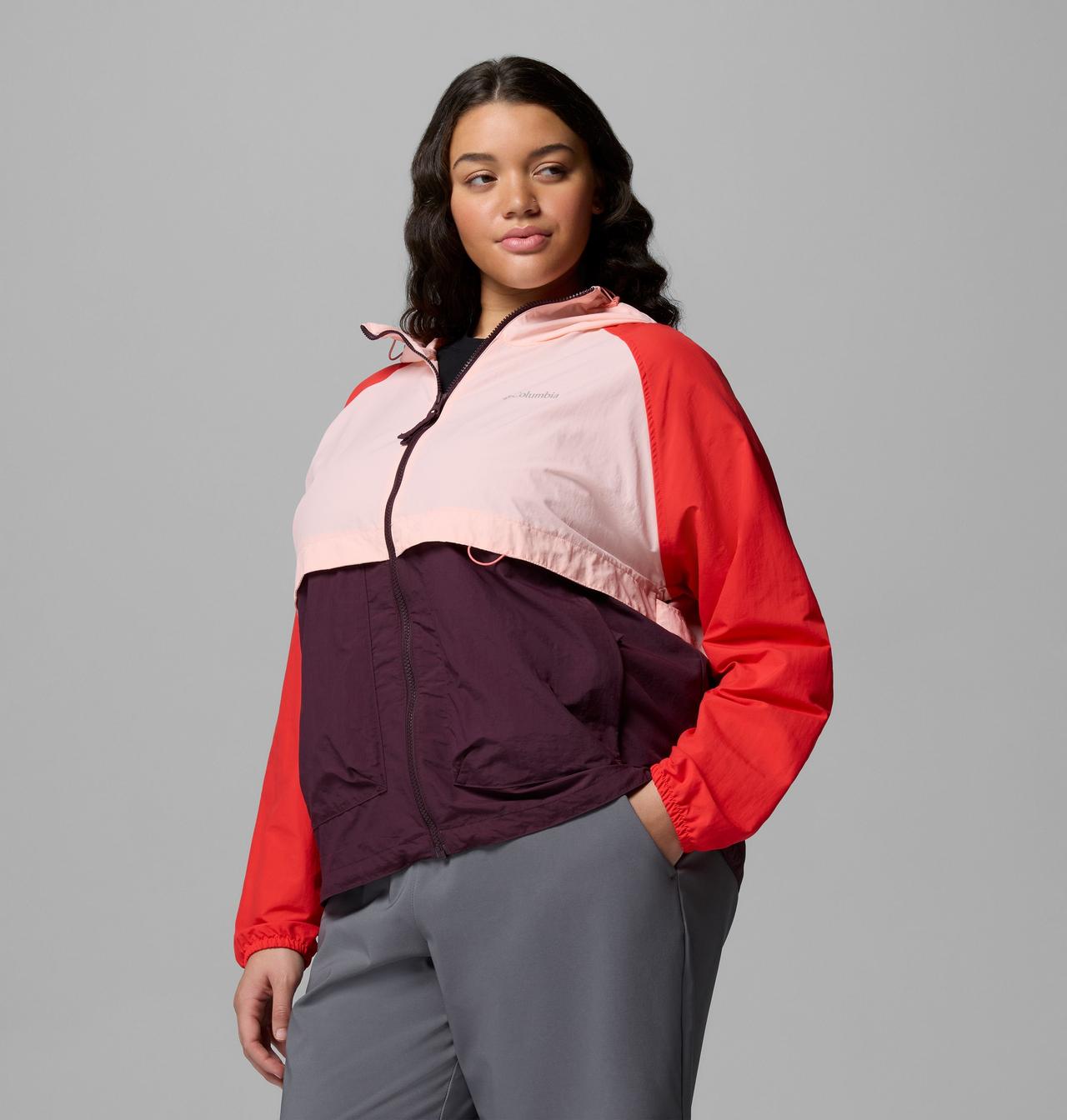 Women's Spire Valley™ Windbreaker - Plus Size | 608 | 1X 4