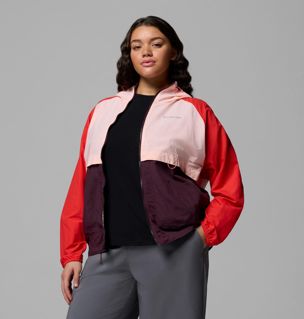 Women's Spire Valley™ Windbreaker - Plus Size | 608 | 1X 5
