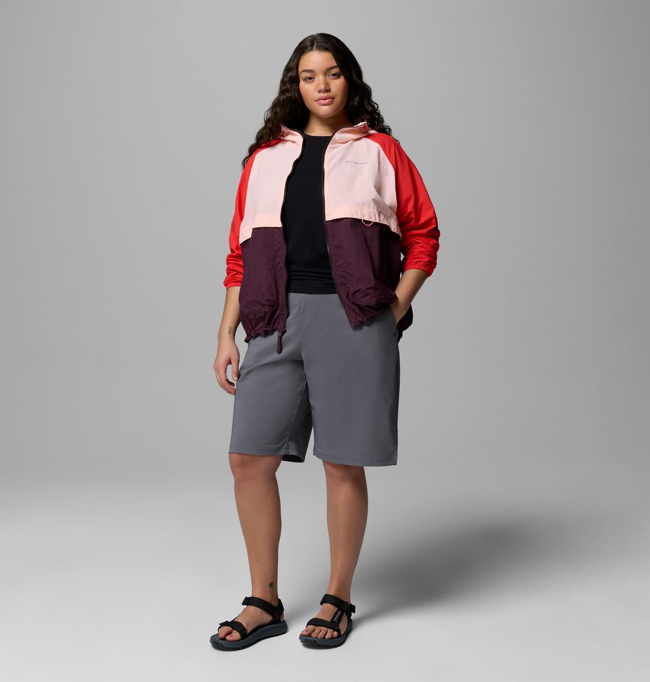 Women's Spire Valley™ Windbreaker - Plus Size | 608 | 1X 2