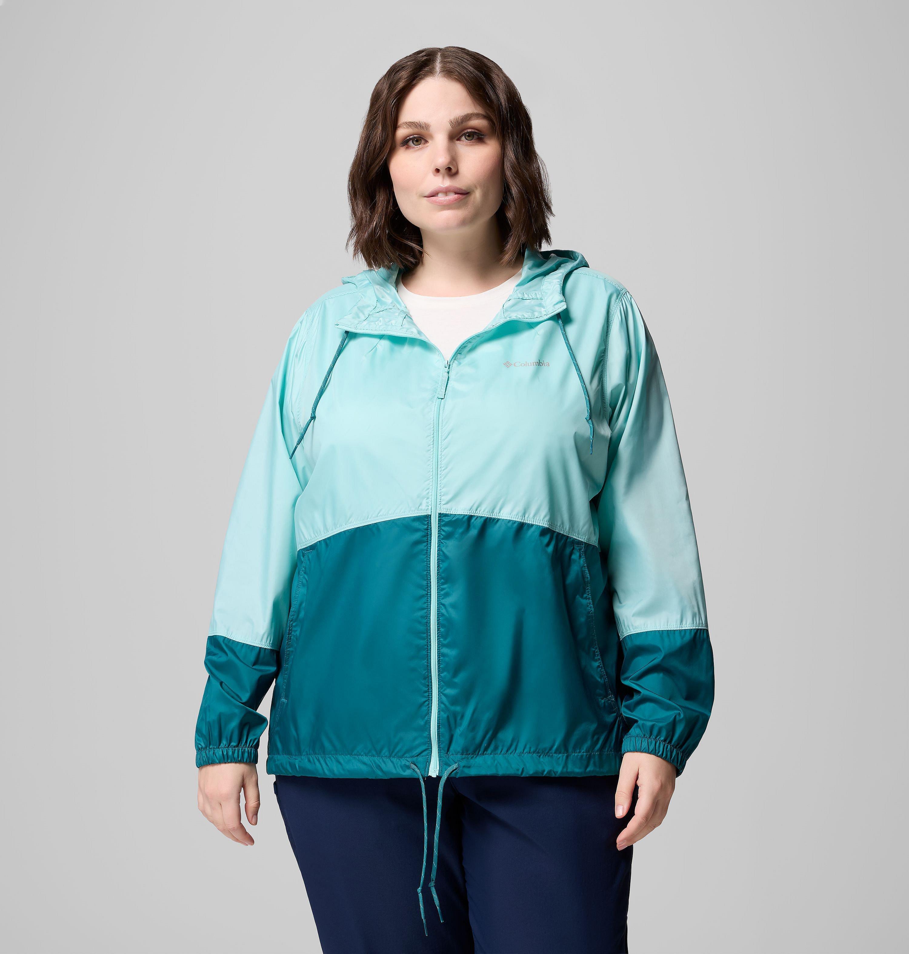 ワラビーズ　ウィンドブレーカー Women's Flash Forward™ II Windbreaker - Plus Size | 325 | 1X