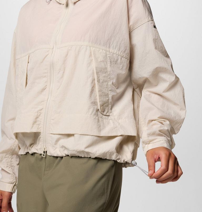 Cortavientos con capucha Paracutie II para mujer, Color: Dark Stone, image 6