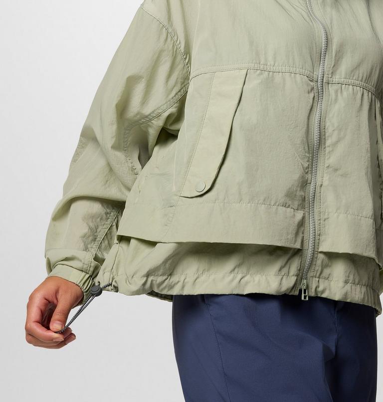 Women's Paracutie II Hooded Windbreaker, Color: Safari, image 8
