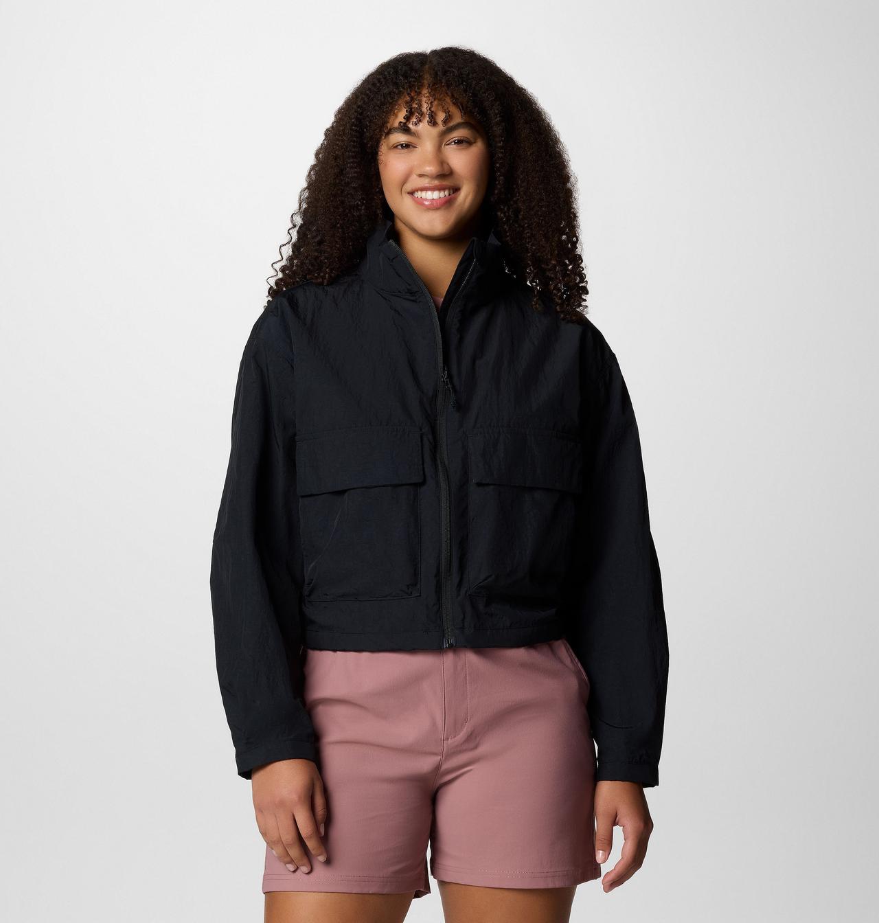 Women's Paracutie™ Cropped Cargo Windbreaker 1