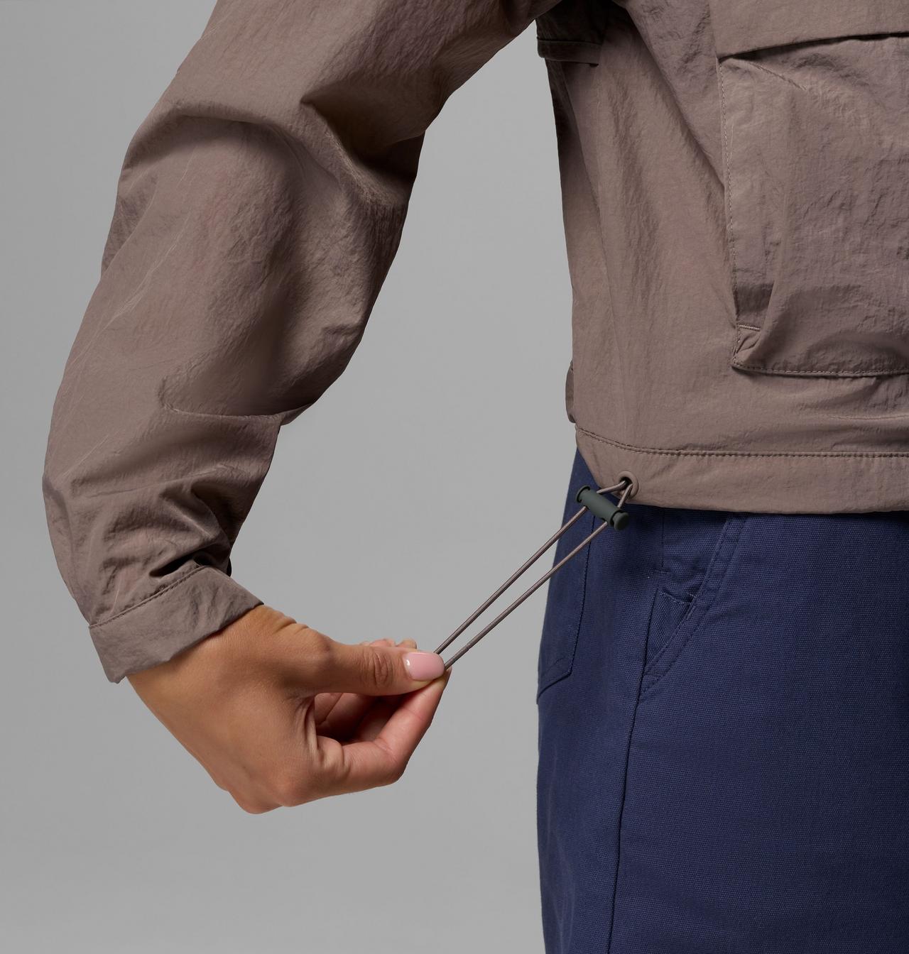 Women's Paracutie Cropped Cargo Windbreaker 8