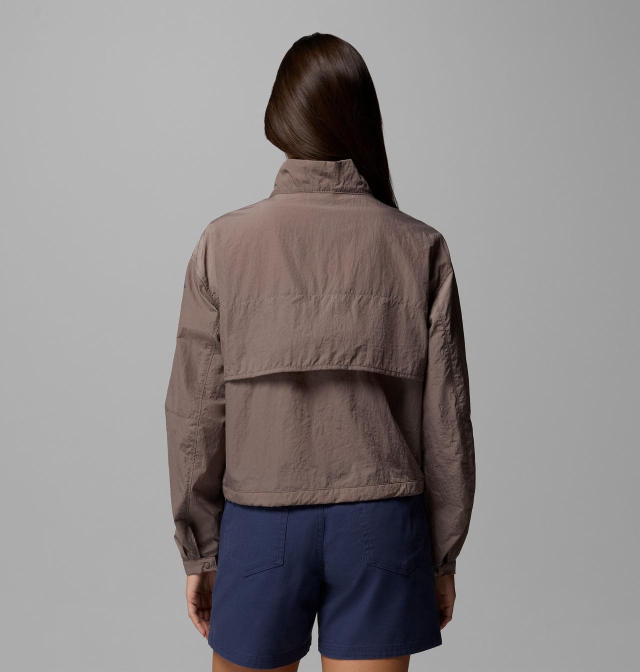 Women's Paracutie Cropped Cargo Windbreaker 3