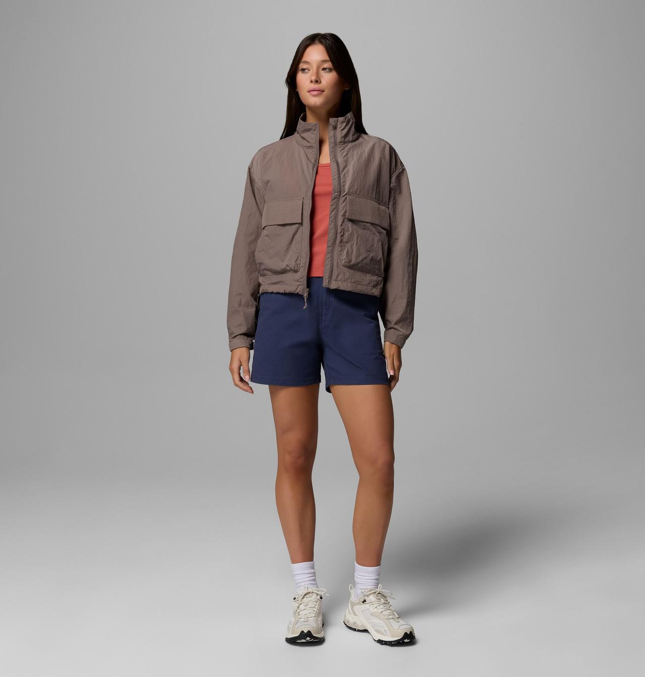 Women's Paracutie Cropped Cargo Windbreaker 2