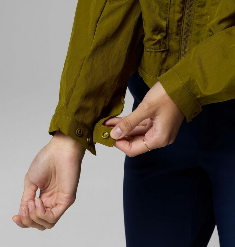 Paracutie gecroppter Cargo-Windbreaker f&uuml;r Frauen, Color: Mossy Green, image 8