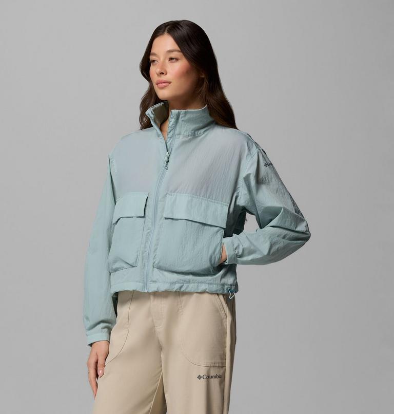 Coupe-vent Court Cargo Paracutie Femme, Color: Crushed Blue, image 4