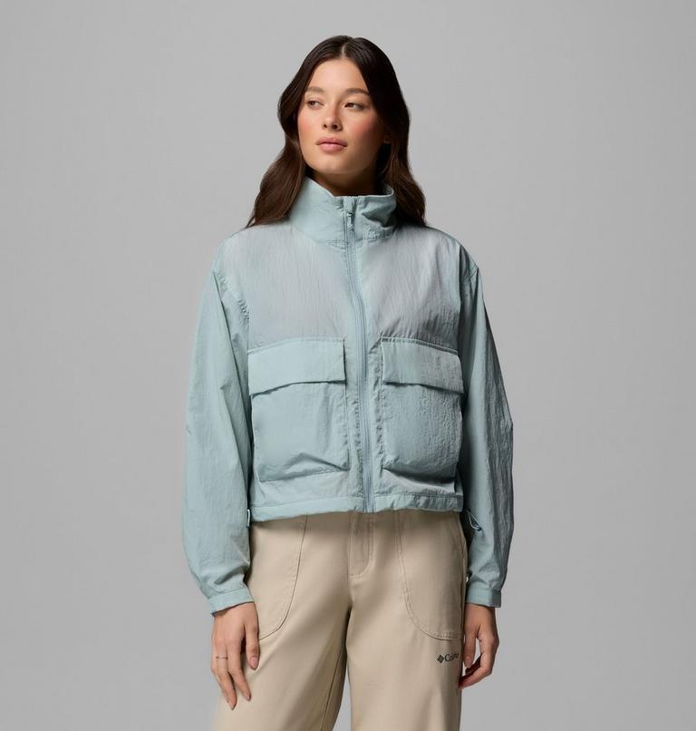 Coupe-vent Court Cargo Paracutie Femme, Color: Crushed Blue, image 5