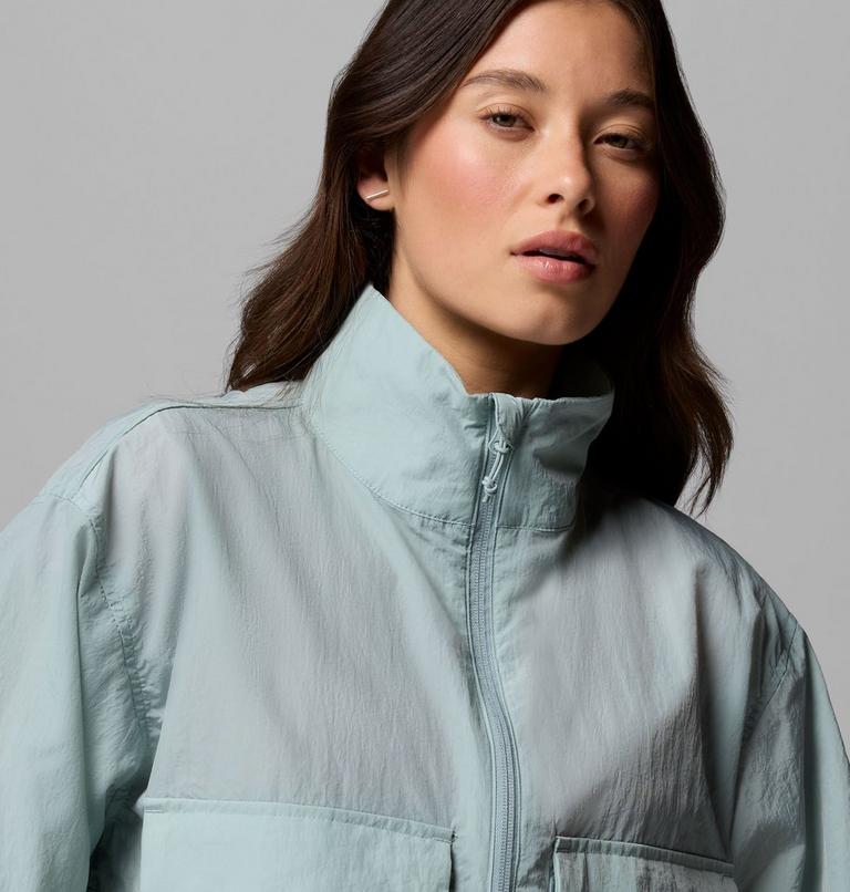 Coupe-vent Court Cargo Paracutie Femme, Color: Crushed Blue, image 6