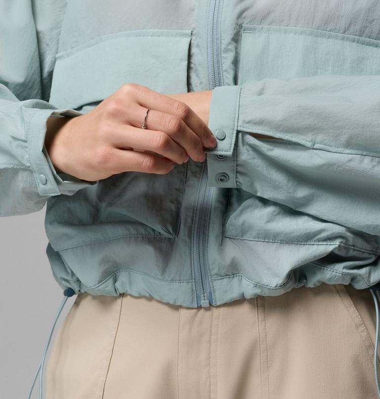 Coupe-vent Court Cargo Paracutie Femme, Color: Crushed Blue, image 9