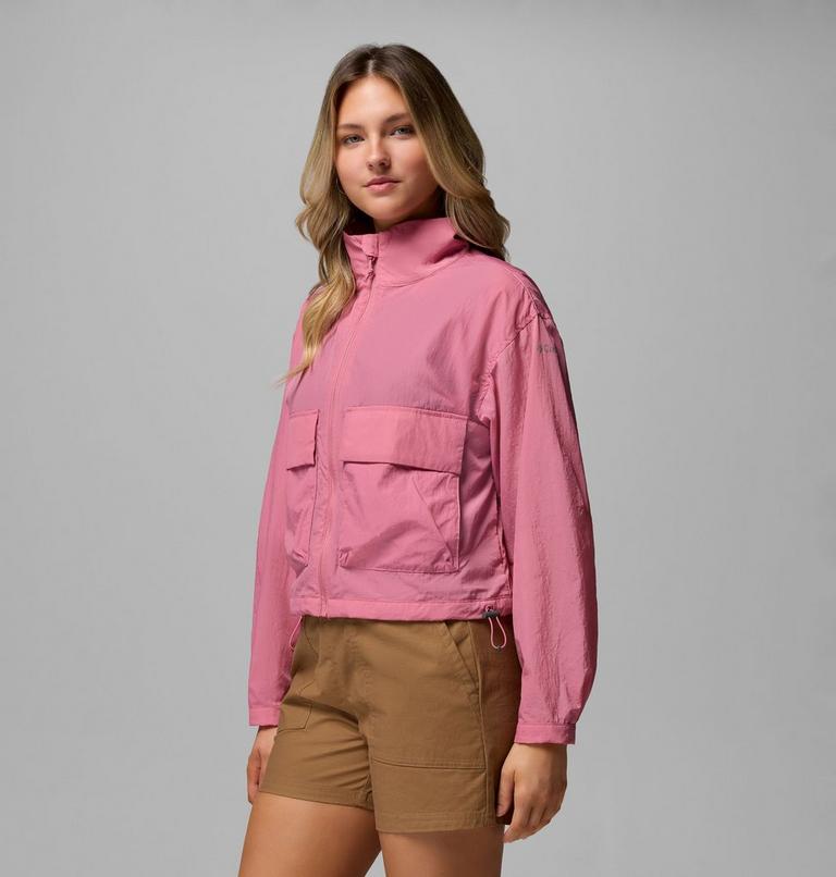 Paracutie gecroppter Cargo-Windbreaker f&uuml;r Frauen, Color: Rosette, image 4