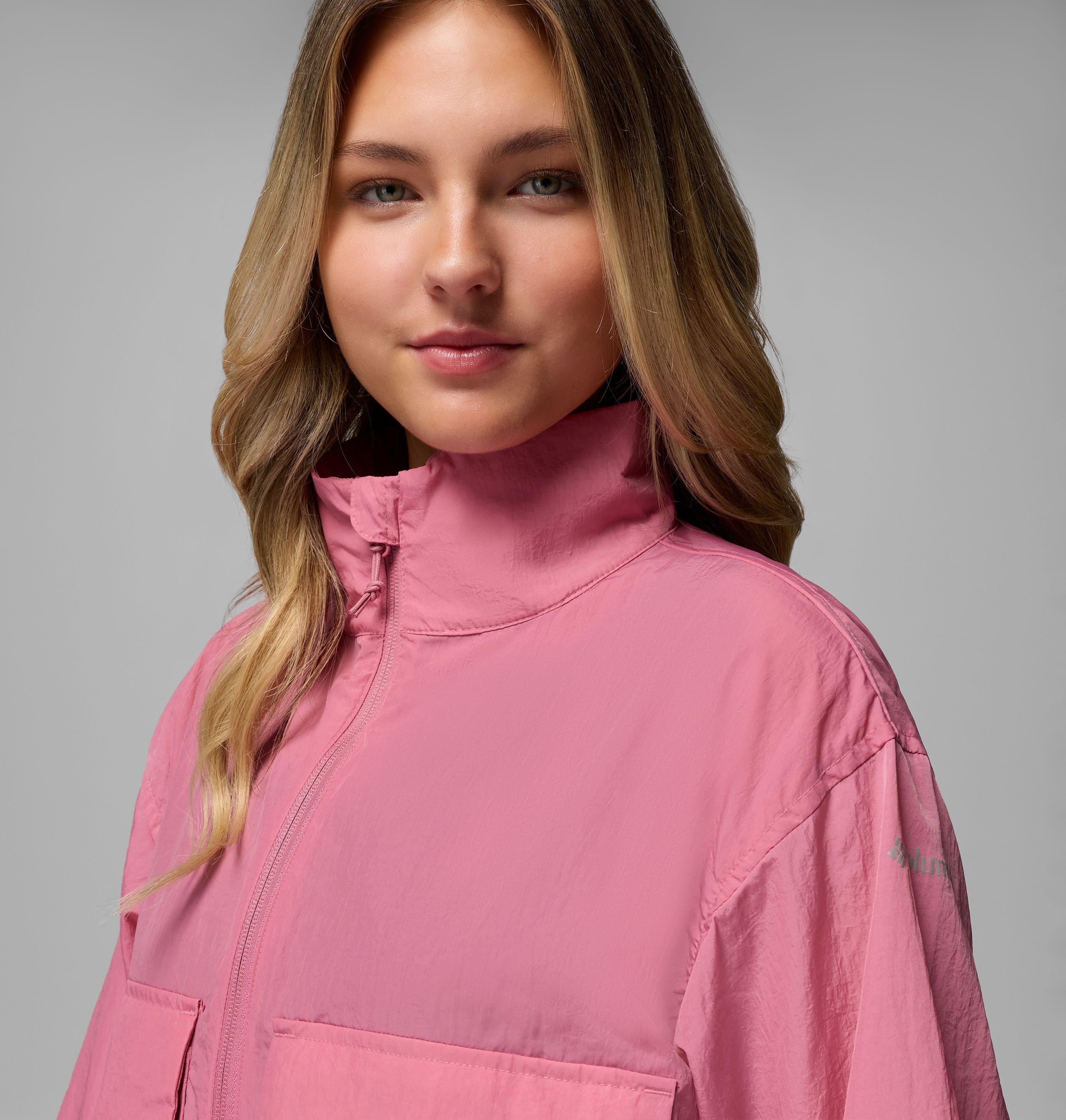 Women's Paracutie Cropped Cargo Windbreaker | 661 | S 6