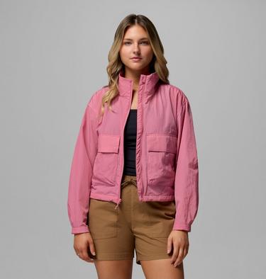 Paracutie gecroppter Cargo-Windbreaker f&uuml;r Frauen, Color: Rosette, image 1