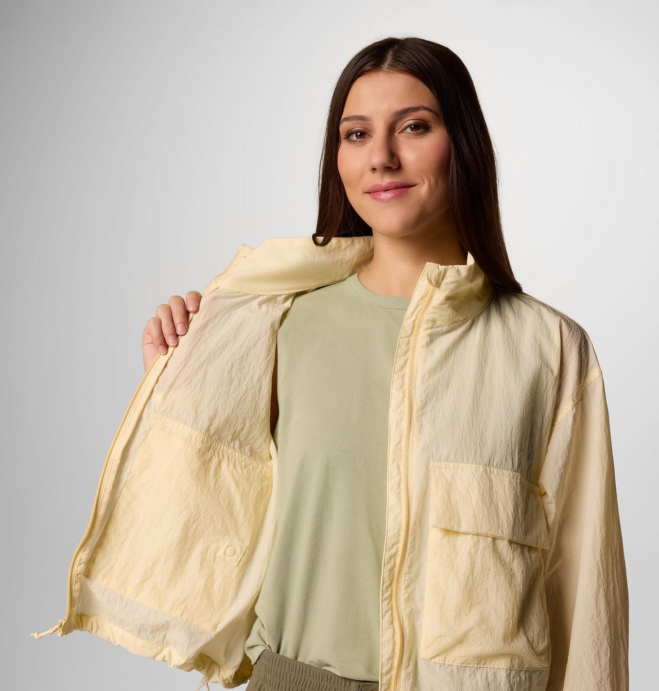 Women's Paracutie™ Cropped Cargo Windbreaker | 758 | M 6